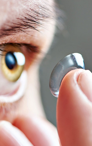 Contact lens care at Stites Eye Care